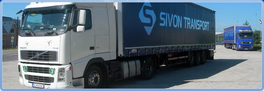 SIVON TRANSPORT - Špedícia - Medzinárodná a vnútroštátna kamiónová doprava